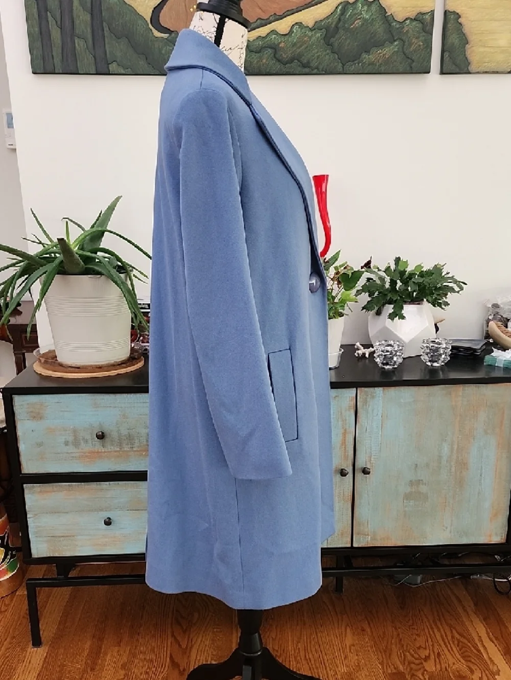 FLEURETTE - Loro Piana & Co Wool One-button Coat - Picture 4 of 11